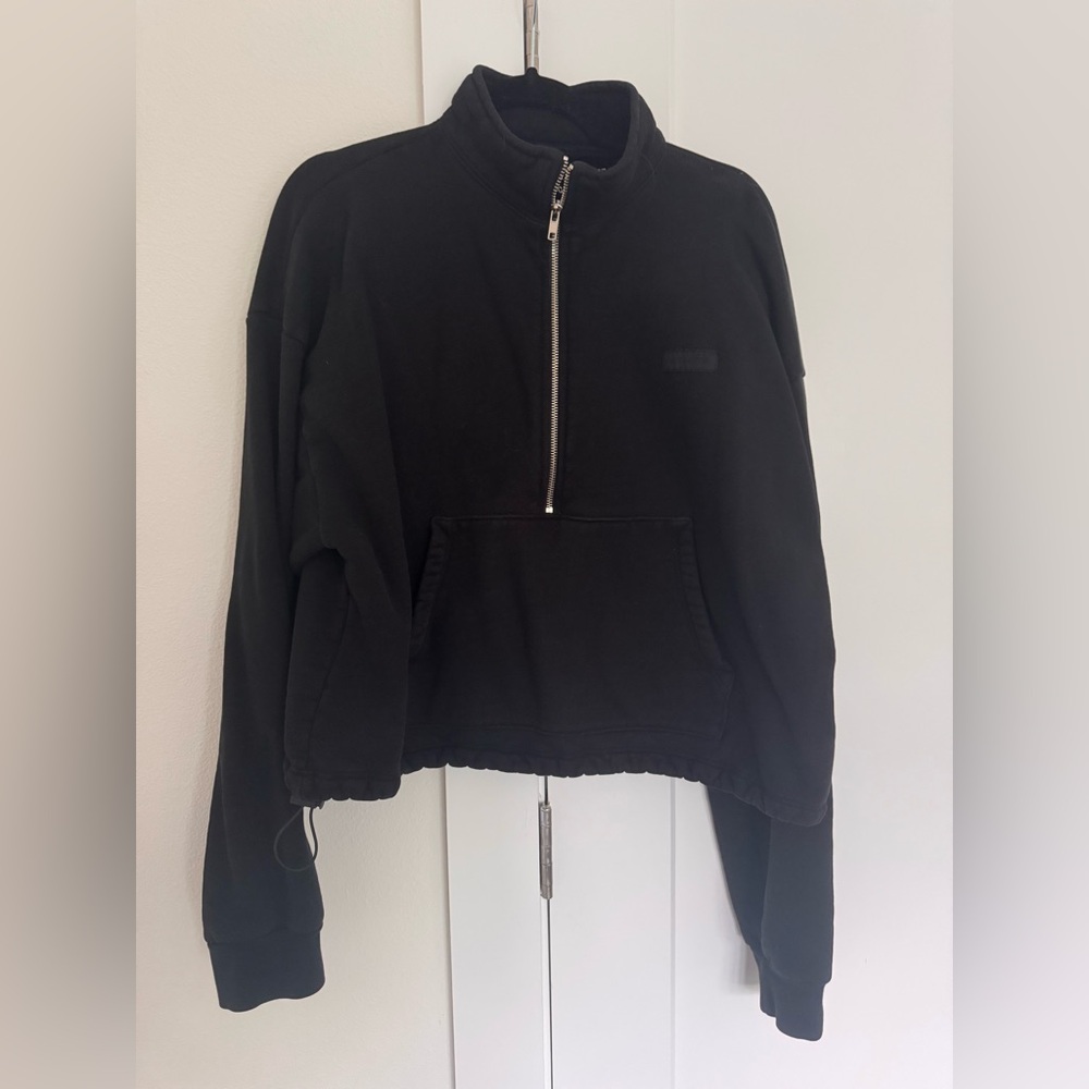 SET Active Black Half Zip Jacket